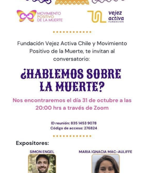 ¿Hablemos sobre la muerte? Nuevo conversatorio