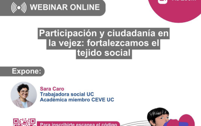 Nuestra Presidenta modera Webinar de Voces Mayores